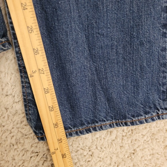 Buckle Black Jeans Men's Size 32R 33* x 31 Blue Fit No 9 Bootleg Denim Stretch - Picture 10 of 14